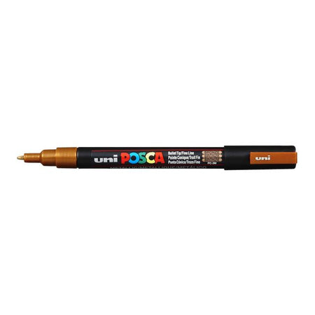 Posca - Paintmarker Uni PCfine bronze | 12 Stück