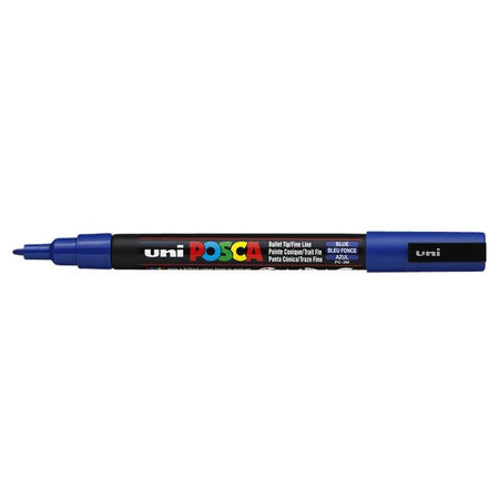 Posca -  Paintmarker uni  pc3m f donkerblauw | 6 stuks