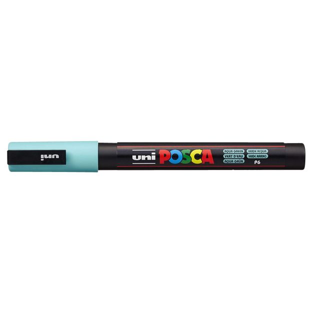 Posca - Paintmarker Uni PCfine Aquagrün | 6 Stück