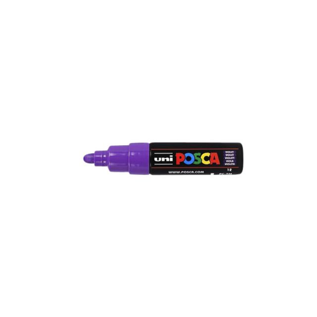 Posca -  Paintmarker uni  pc7m b paars | 6 stuks