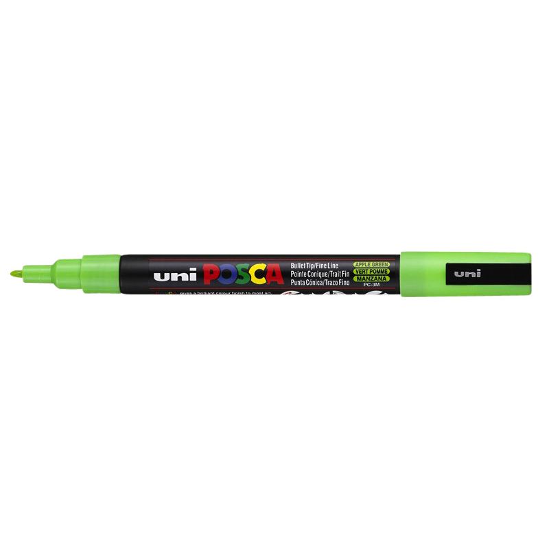 Posca - Marqueur Uni PCfine vert pomme | 6 pièces