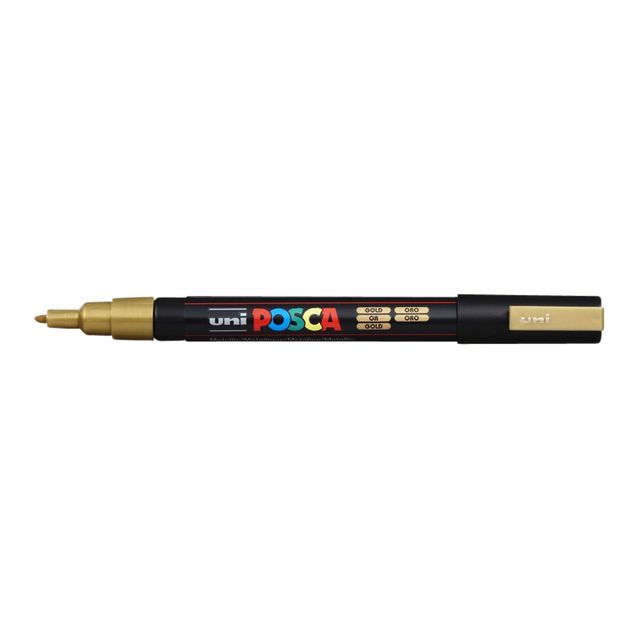 Posca - Paintmarker Uni PCfine gold | 12 Stück