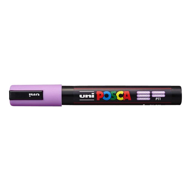 Posca - Marqueur Uni PC5M lavande moyen | 6 pièces