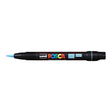 Posca - Marqueur Uni PCF350 Pinceau 1-10mm bleu clair | 5 pièces