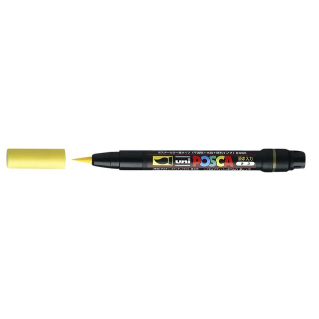Posca -  Paintmarker Uni  PCF350 Brush 1-10mm gl | 5 stuks