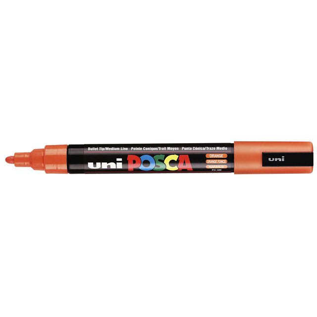 Posca - Paintmarker Uni PC5M mittel dunkelorange | 6 Stück