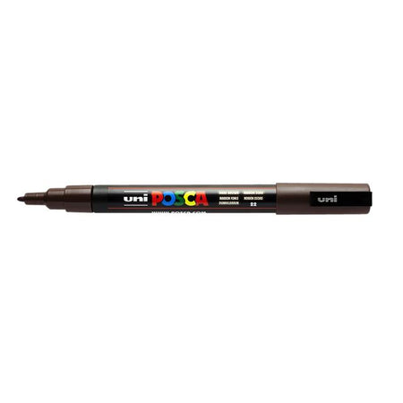 Posca - Paintmarker Uni PCfine dunkelbraun | 6 Stück