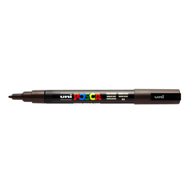 Posca -  Paintmarker uni  pc3m f donkerbruin | 6 stuks