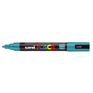 Posca - Marqueur Uni PC5M vert émeraude moyen | 6 pièces