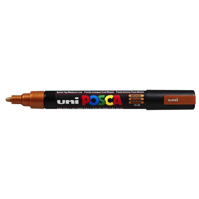 Posca - Marqueur Uni PC5M bronze moyen | 12 pièces