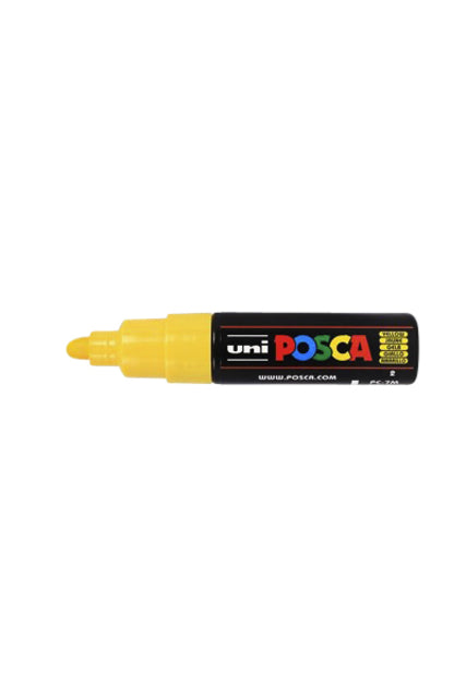 Posca - Marqueur Uni PC7M verre large | 6 pièces