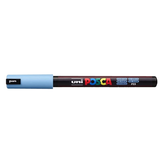 Posca - Marqueur Uni PC1MR extra fin bleu glacier | 6 pièces