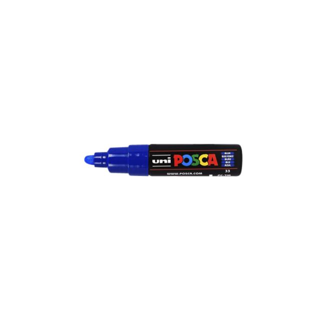 Posca - Paintmarker Uni PC7M breit dunkelblau | 6 Stück
