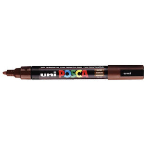 Posca -  Paintmarker uni  pc5m m bruin | 6 stuks