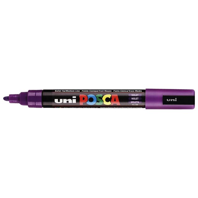 POSCA - POSCA PC5M M Purple Purple | 6 Stücke