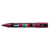 Posca - Marqueur Uni PC5M rouge vin moyen