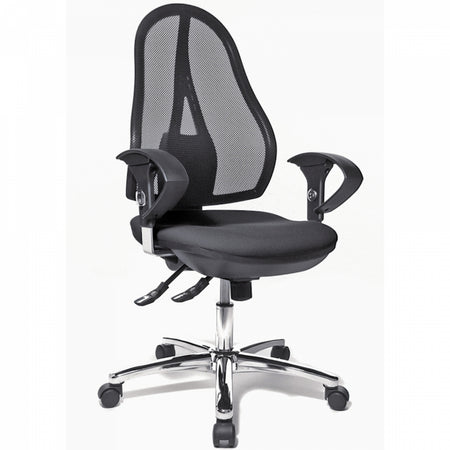 Topstar - Chaise de bureau Top Open Point SY Deluxe, noir