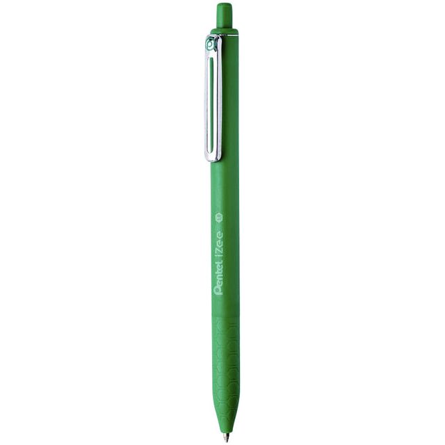 Pentel - Balpen pentel bx470 izee m groen | 12 stuks