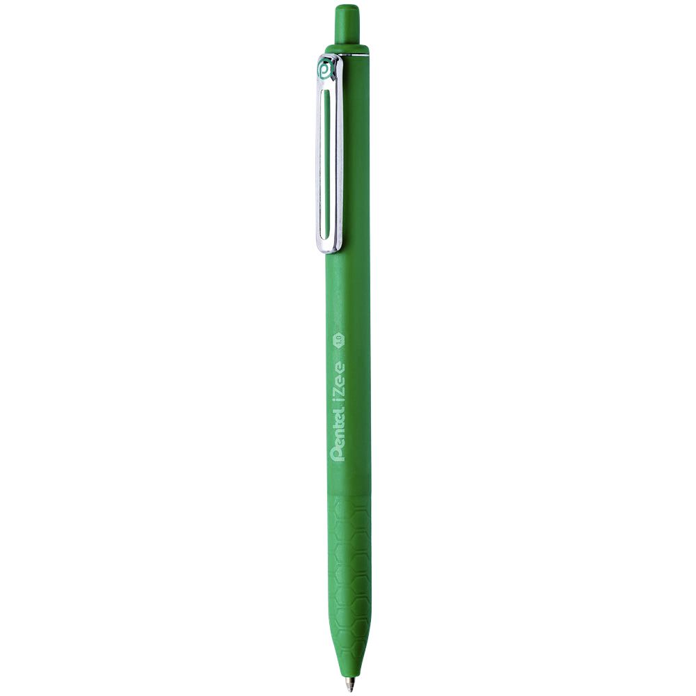 Pentel - Stylo bille BX470 iZee vert moyen