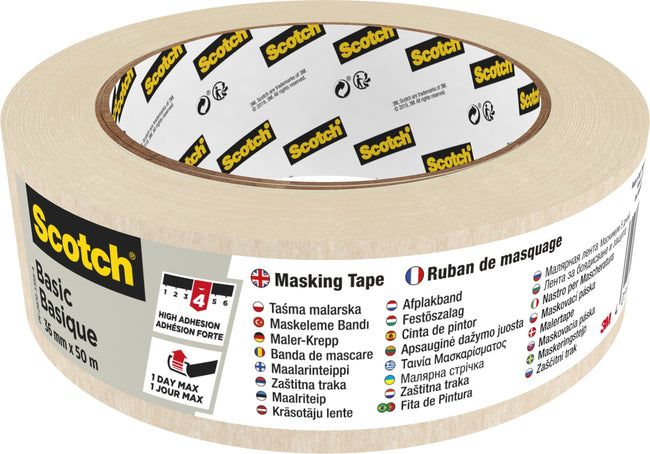 Scotch - Plaque Basic 36mmx50m beige
