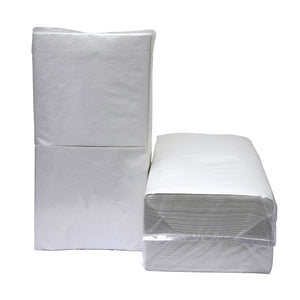 IEZZY horeca en cate -  Servetten blanco 1/4vouw 1-laags 4500 stuks