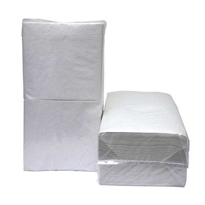 IEZZY horeca en cate -  Servetten blanco 1/4vouw 1-laags 4500 stuks