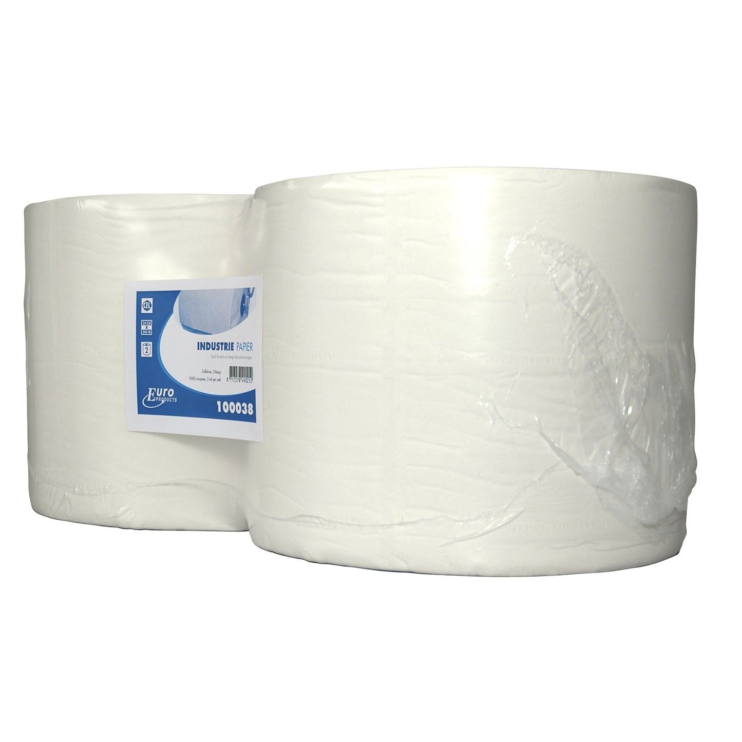 Euro Products - Papier de nettoyage Produits M1-V1 2 couches 1000 feuilles blanc 100038