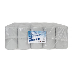 Cleaninq - Toilettenpapier 2-lagig 400 Blatt RC weiß