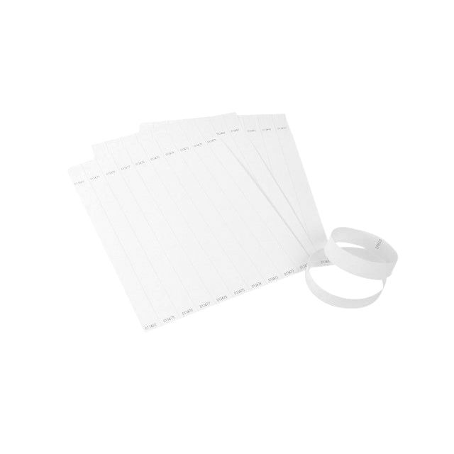 Colop -  Polsband  emark 250x19mm 100 stuks wit