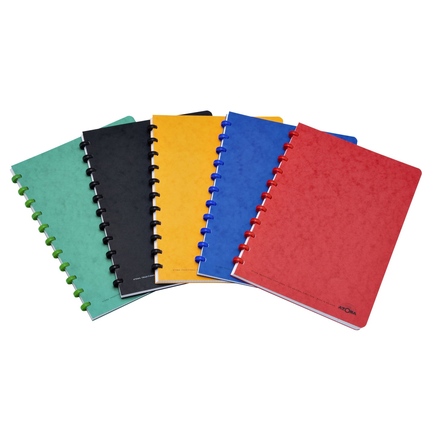 Atoma - Carnet A4 ligne 144 pages 90gr carton assorti