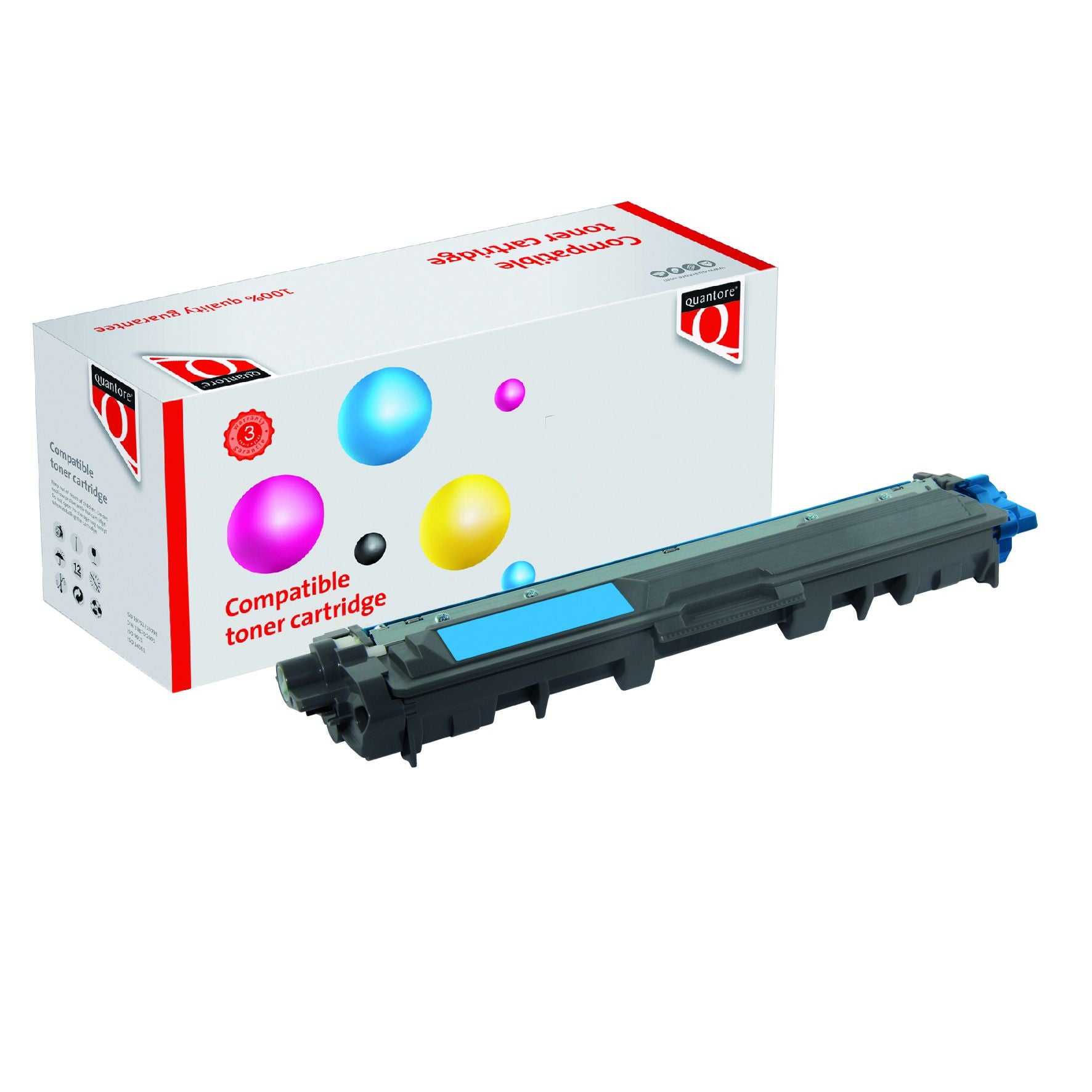 Quantore -  Toner brother tn-247c blauw