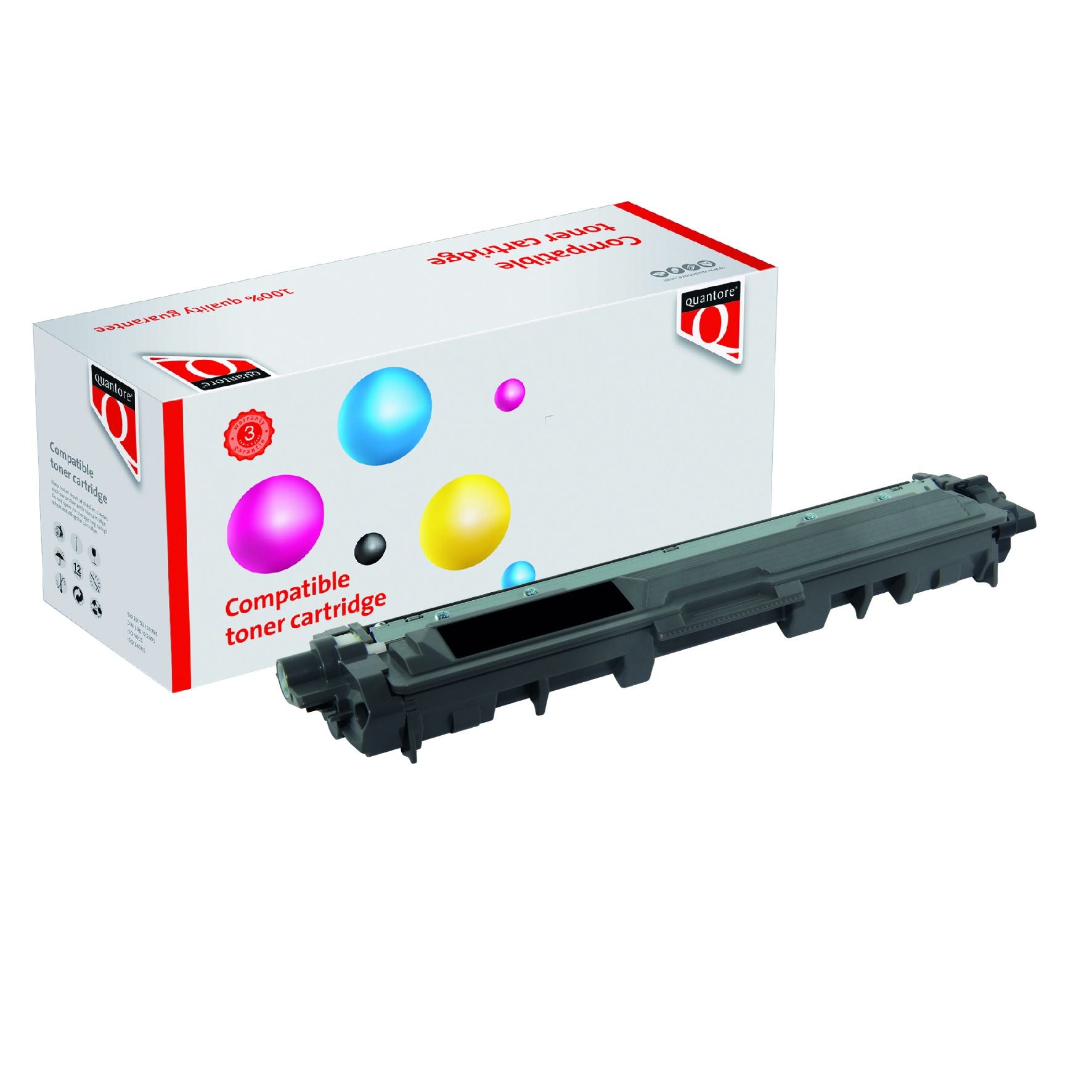 Quantore -  Toner brother tn-247bk zwart