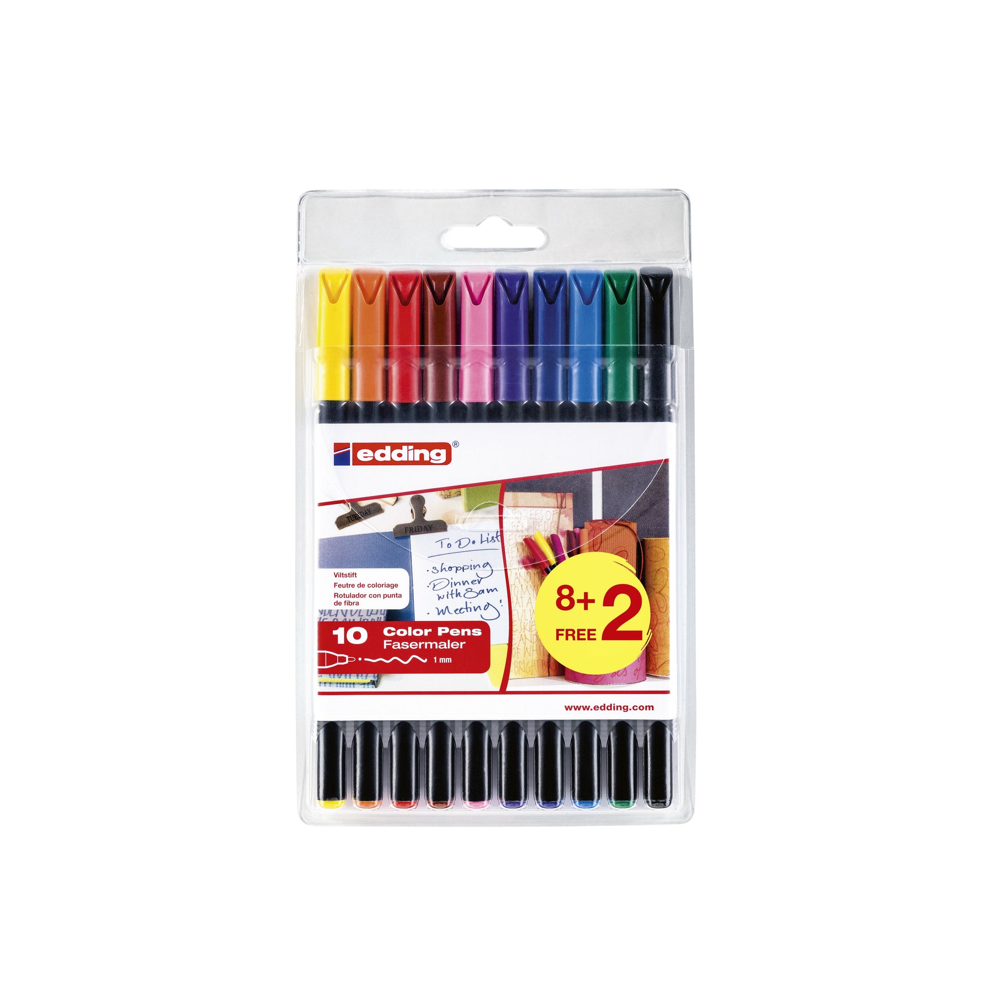 Edding - Fineliner 1200 f sortiert