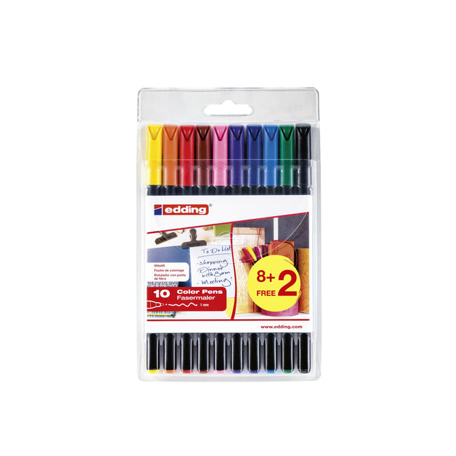 Edding - Fineliner 1200 f sortiert