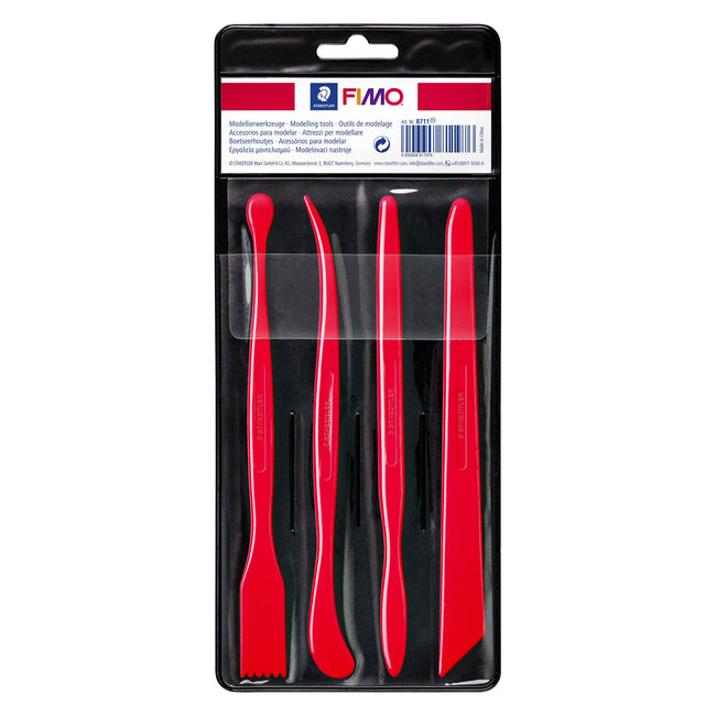 Fimo Staedtler - Bâtons à modeler plastique blister de 4 pièces
