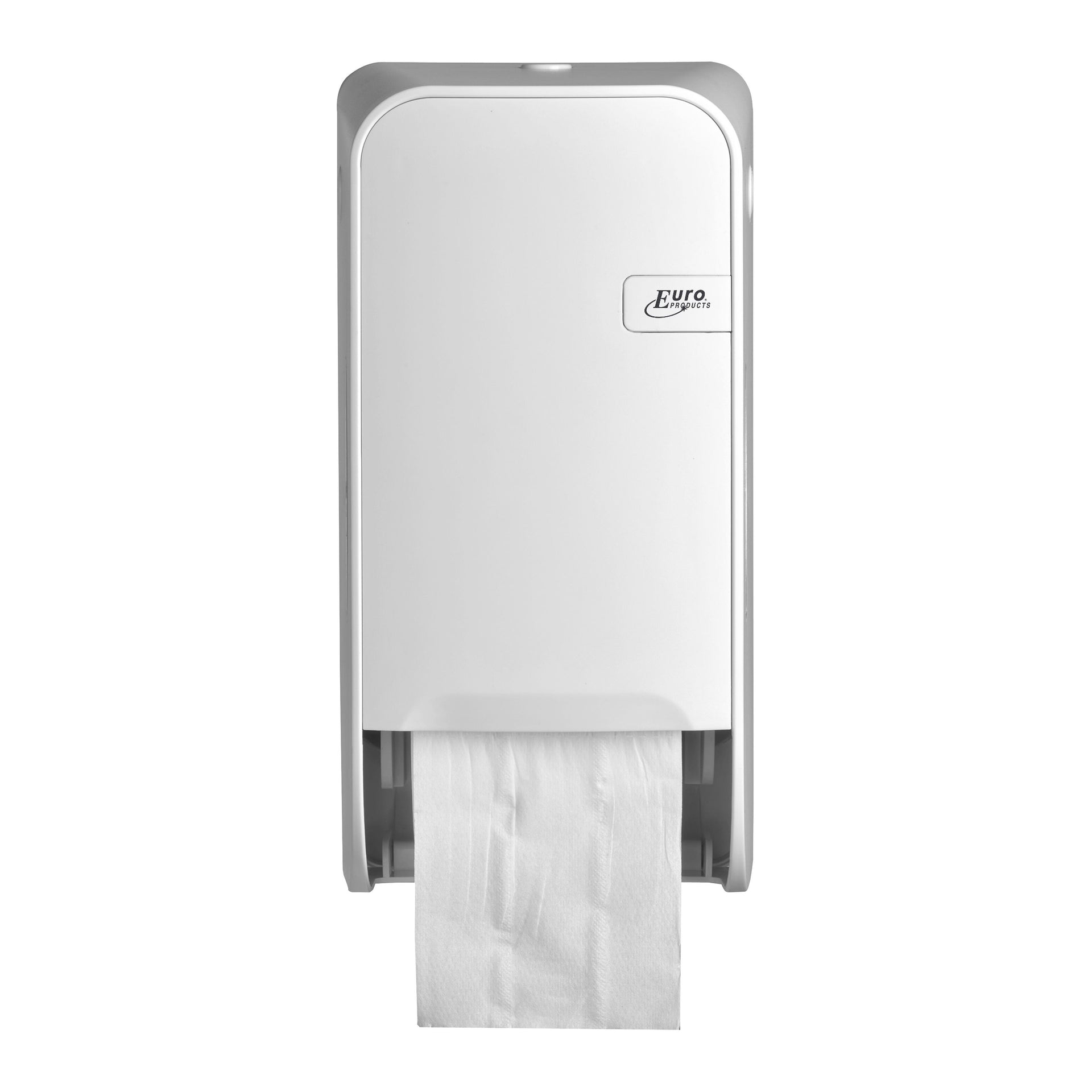 Quartzline - Distributeur de papier toilette Q1 système rouleau duo blanc 441001