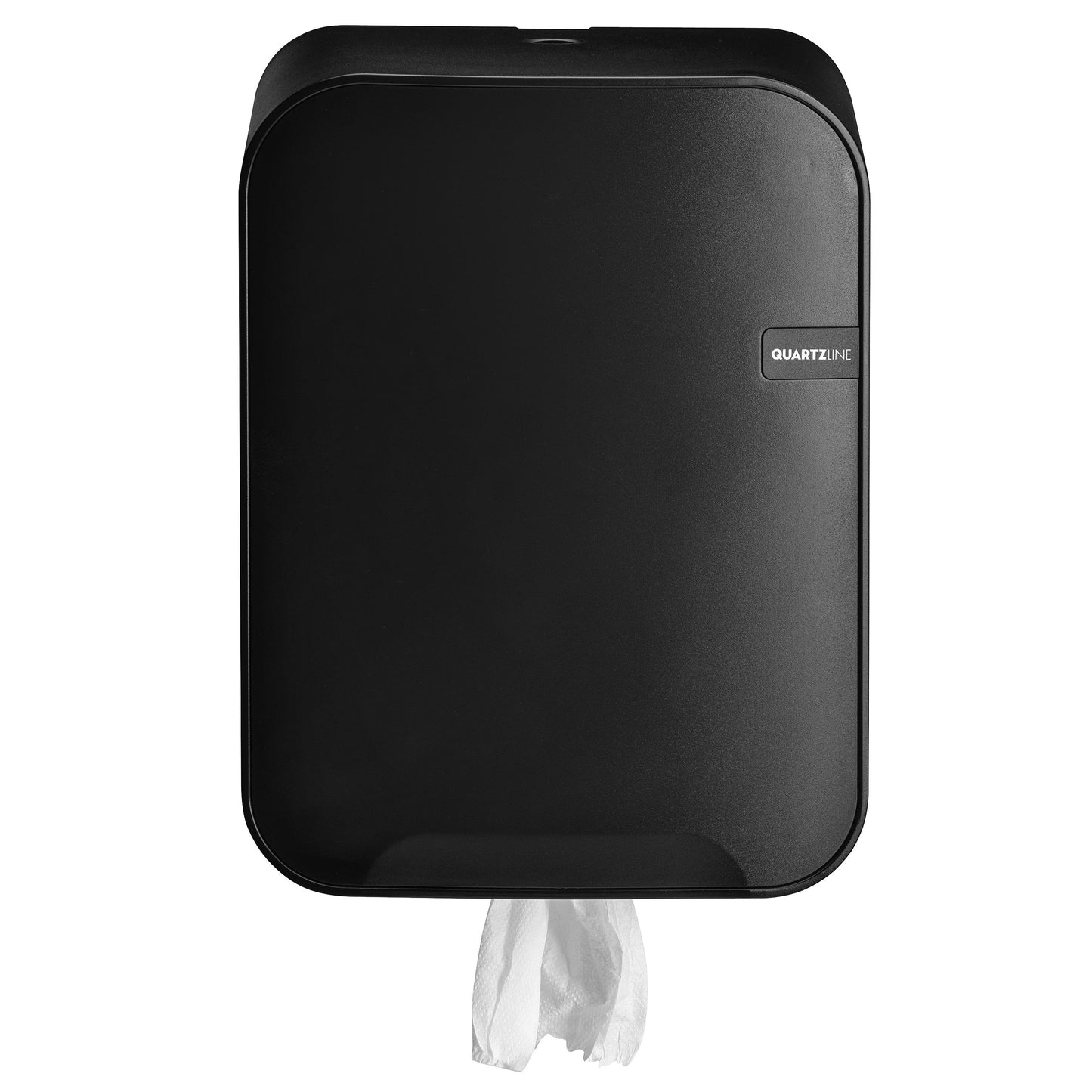 QuartzLine - Distributeur de papier nettoyant Q16 moyen noir 441154