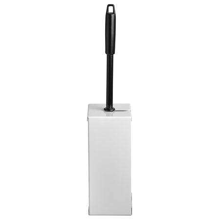 Quartzline -  Toiletborstelset  rvs wit