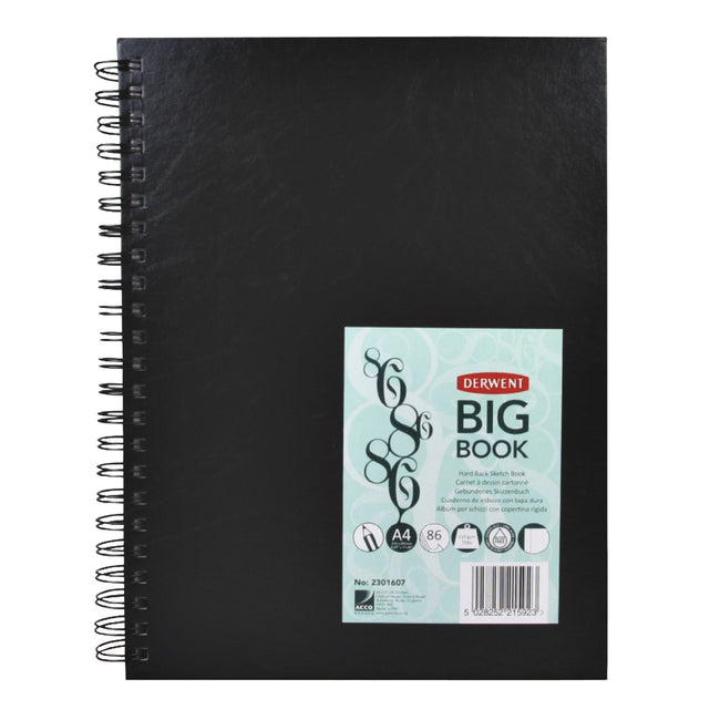 Derwent - Carnet de croquis Big Book A4 couverture rigide