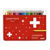 Caran d'ache - Crayons de couleur Swisscolor 30 pièces assorties