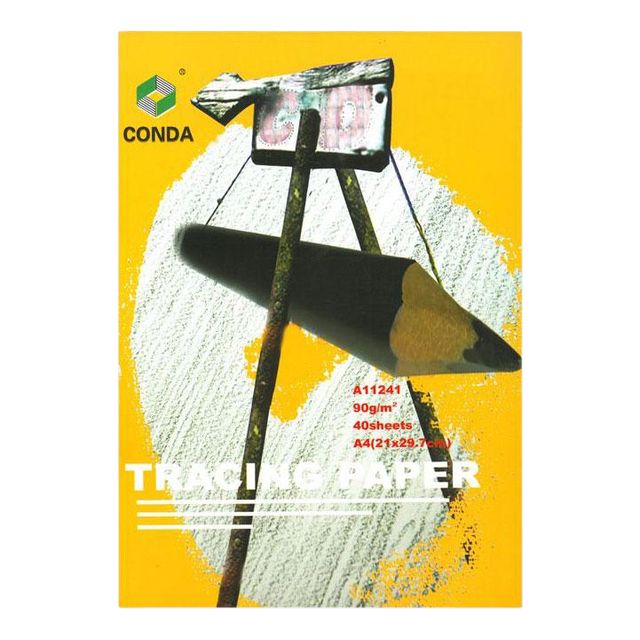 Conda -  Overtrekpapier  a3 90 gr transparant