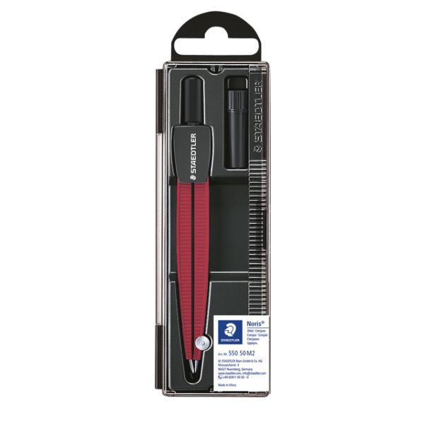 Staedtler - ser 550 Noris passeur scolaire rouge métallisé