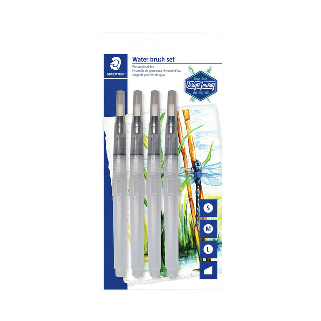 Staedtler -  Waterbrushstift set à 4 breedtes