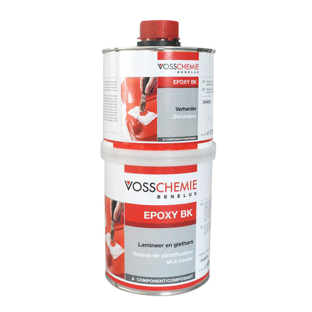 Voss - Epoxy-bk hars 1kg + verharder