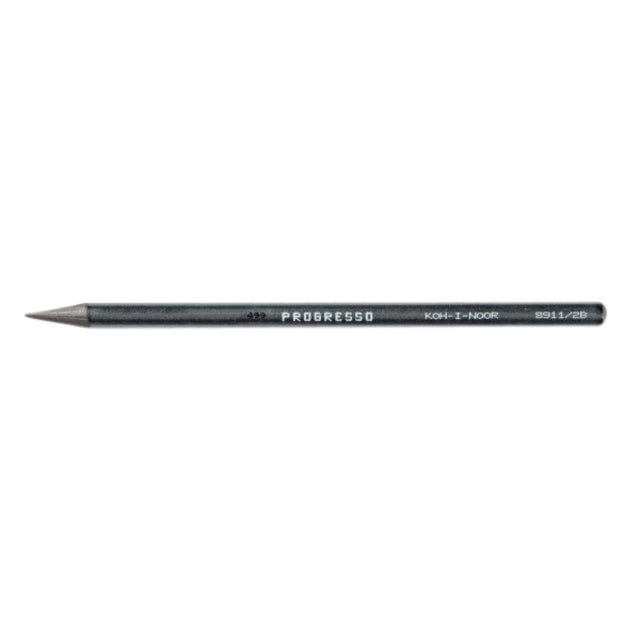 Koh-i-noor - Marqueur graphite progresso 8911 2B | 12 pièces