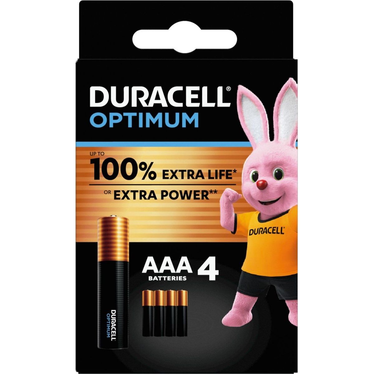 Duracell - Batterie optimale 4x AAA