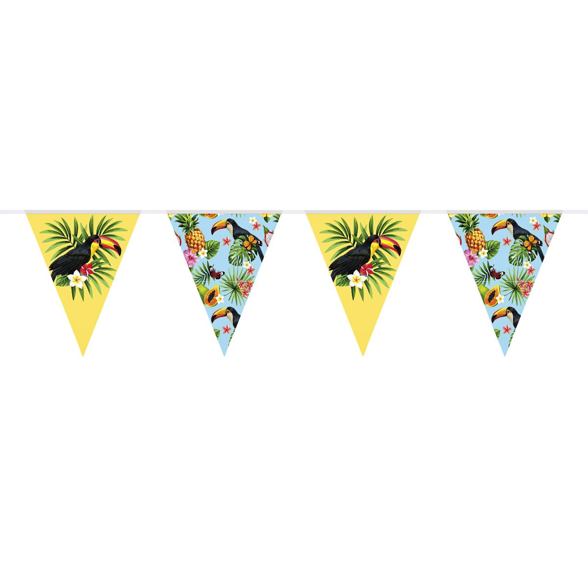 Folat - Ligne drapeau Toucan Tropical 10 mètres