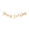 Folat -  Letterslinger Happy Birthday goud