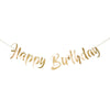 Folat - Guirlande de lettres Happy Birthday or