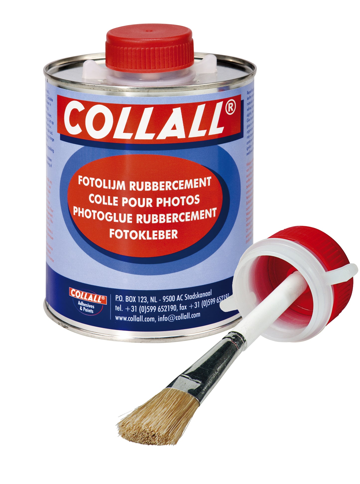 Collall – Gummizement 1000 ml + Pinsel